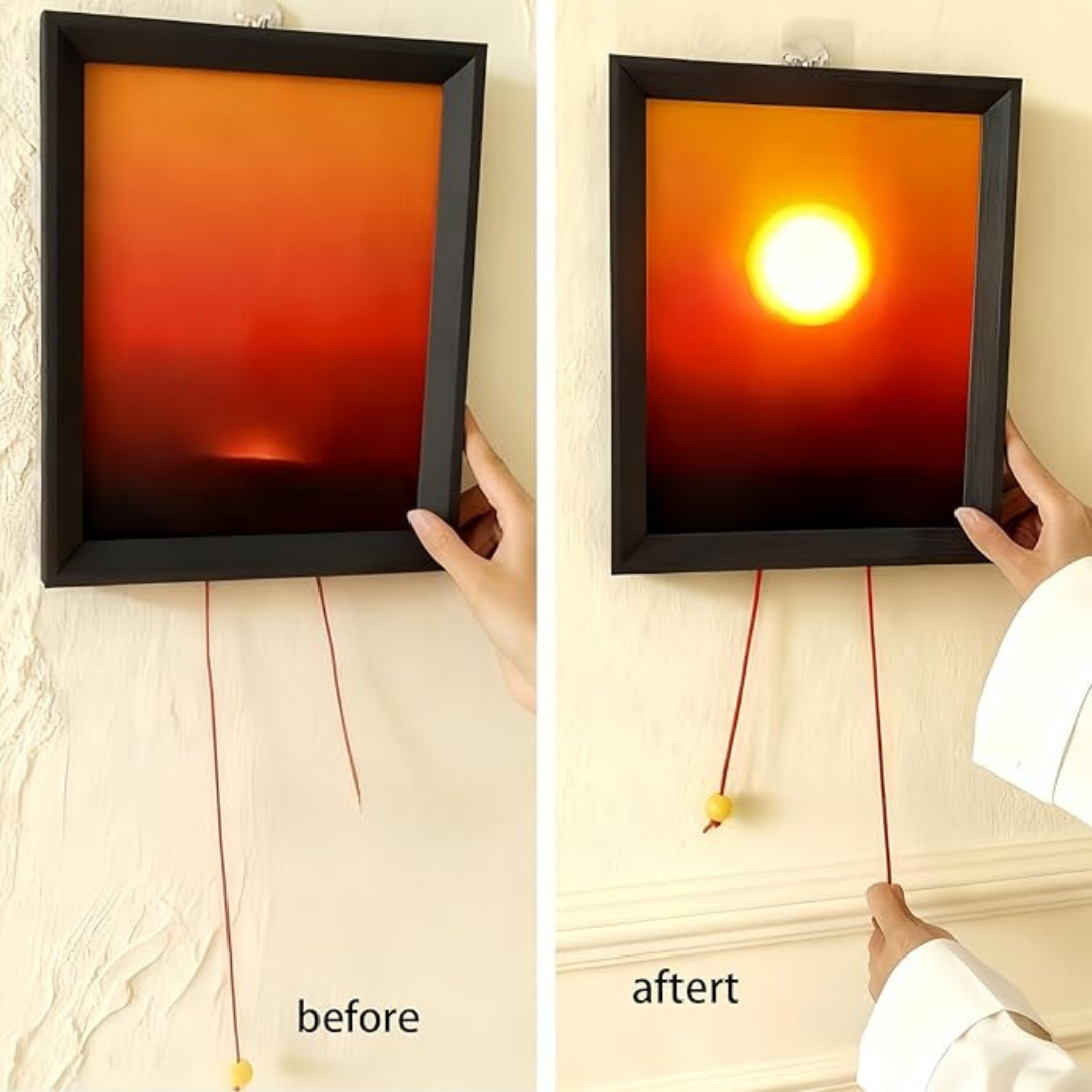 Amane - Lampara Cuadro Amanecer