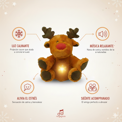 Peluche Relajante Reno Ayuda a dormir